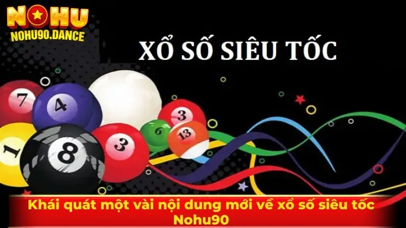 Khái quát một vài nội dung mới về xổ số siêu tốc Nohu90